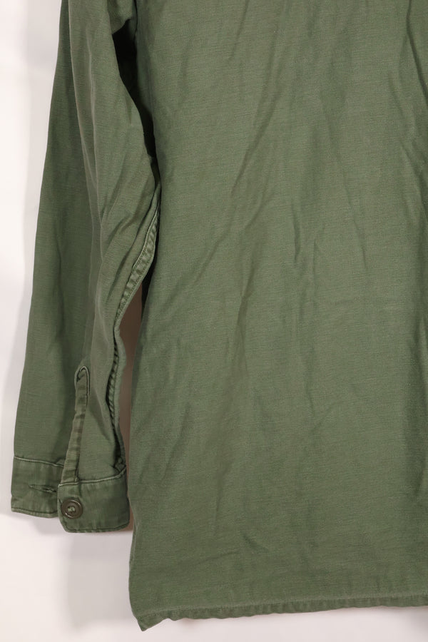 1967 Contract US Navy OG-107 Utility Shirt Engineering Corps SEABEES same owner D