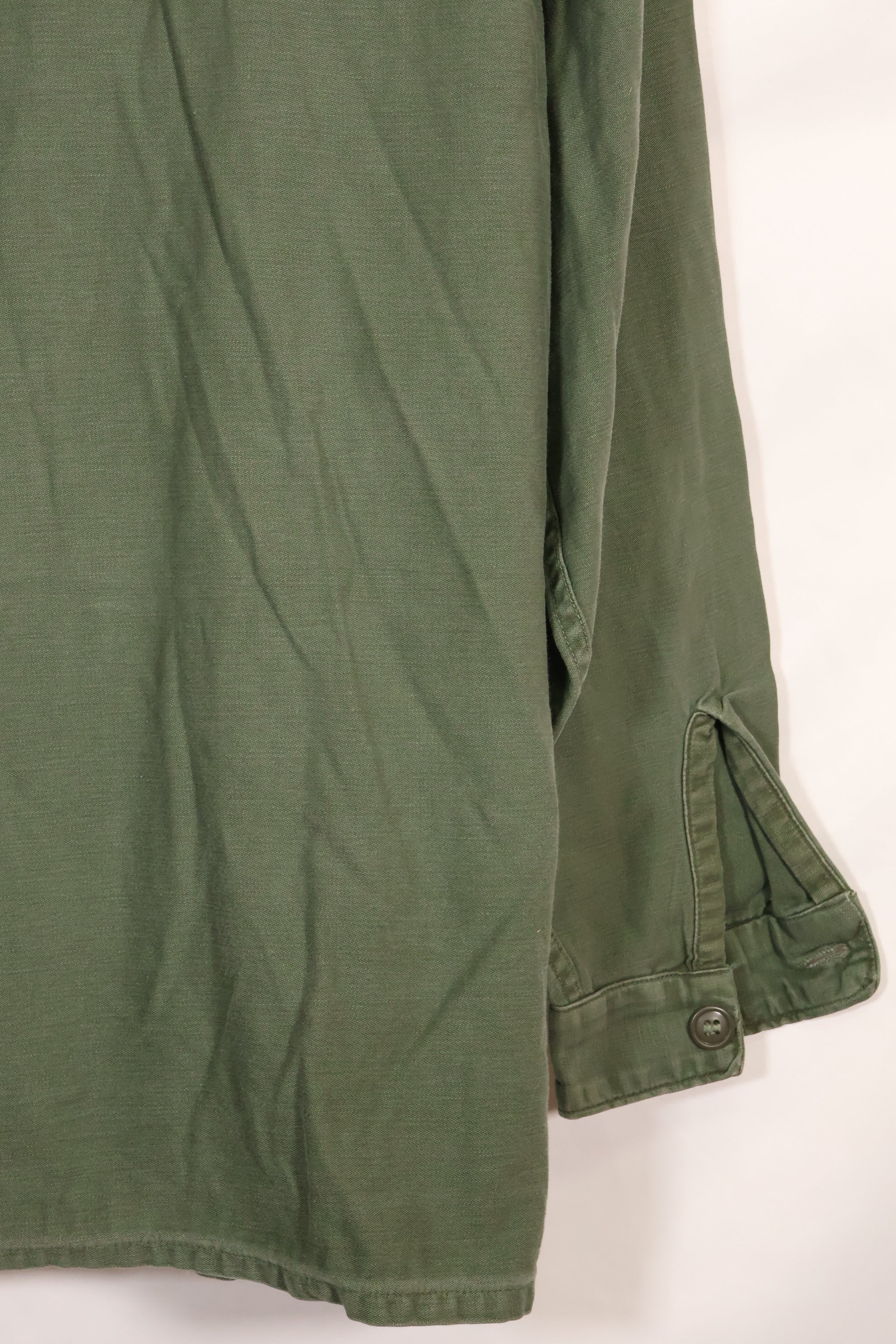 1967 Contract US Navy OG-107 Utility Shirt Engineering Corps SEABEES same owner D