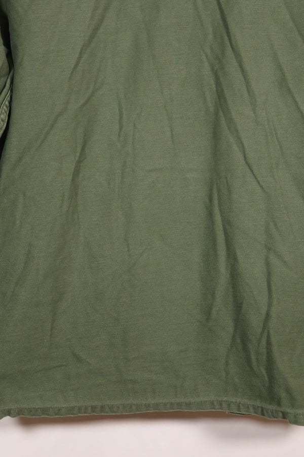 1967 Contract US Navy OG-107 Utility Shirt Engineering Corps SEABEES same owner D