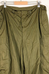 Early 1950s, M-R, M-1951, Arctic Shell Pants, Overpants, with Liner, Used