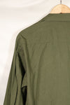 1969 Contract M-R Non Rip 3rd Model Jungle Fatigue Jacket, used, with tape.