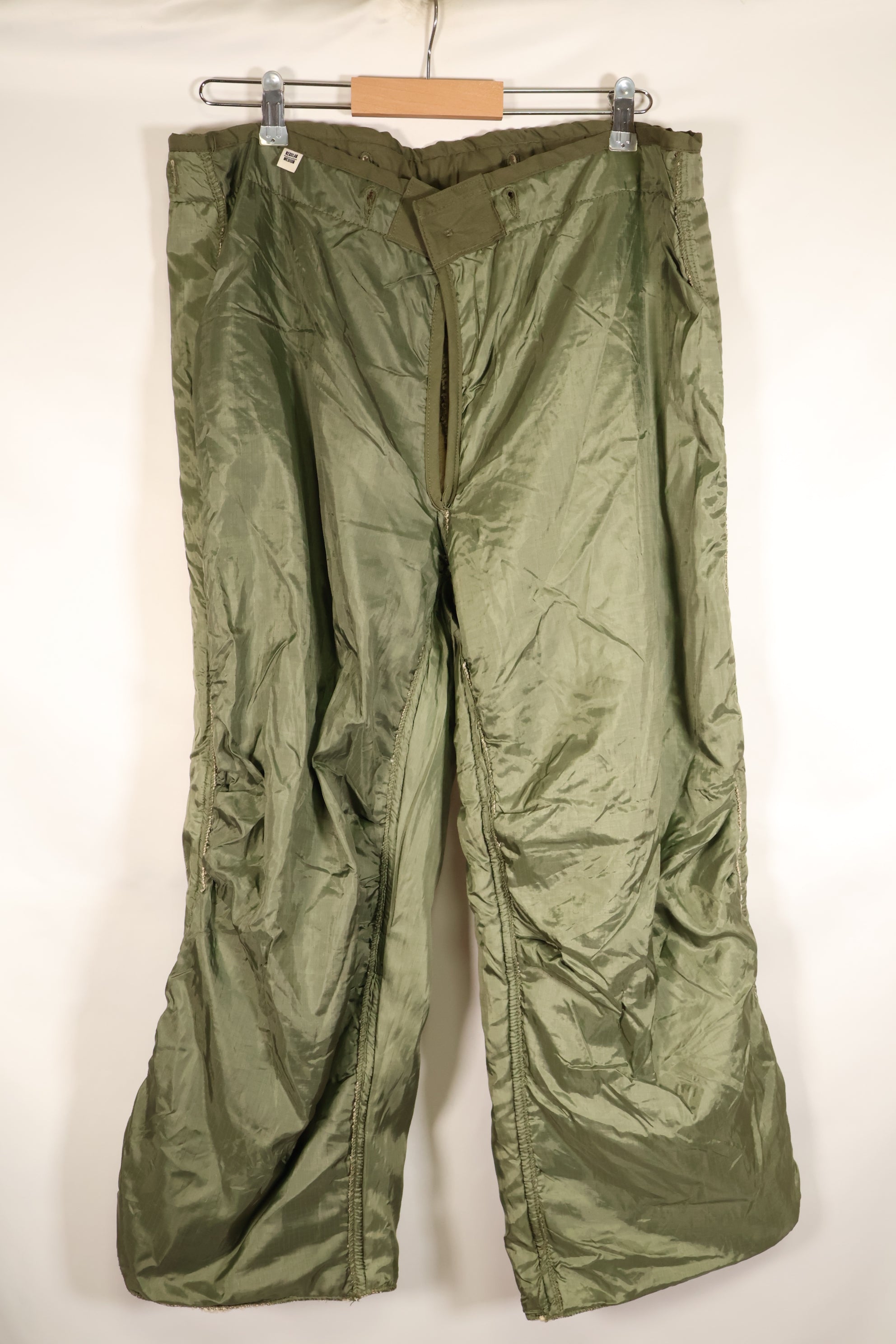 Early 1950s, M-R, M-1951, Arctic Shell Pants, Overpants, with Liner, Used