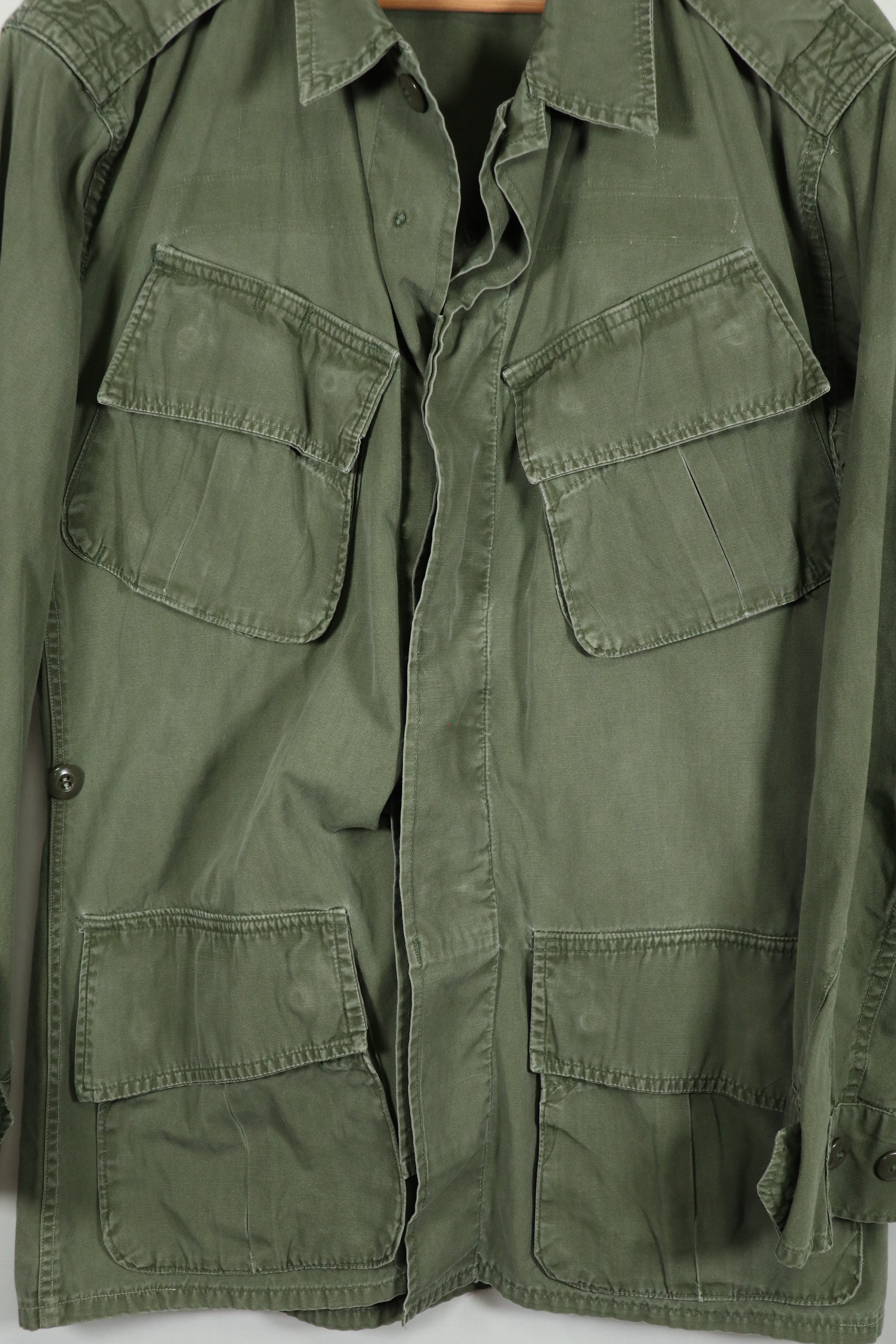 Real 2nd Model Jungle Fatigue Jacket, no size tag, used.