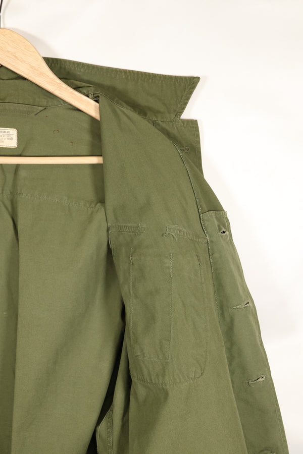 Circa 1967 M-R 3rd Model Jungle Fatigue Jacket, used.