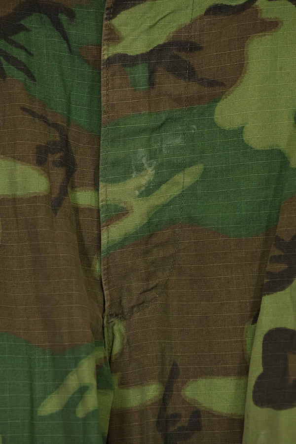 1968 Contract Ripstop Fabric US Army ERDL Camouflage Fatigue Pants M-L Used