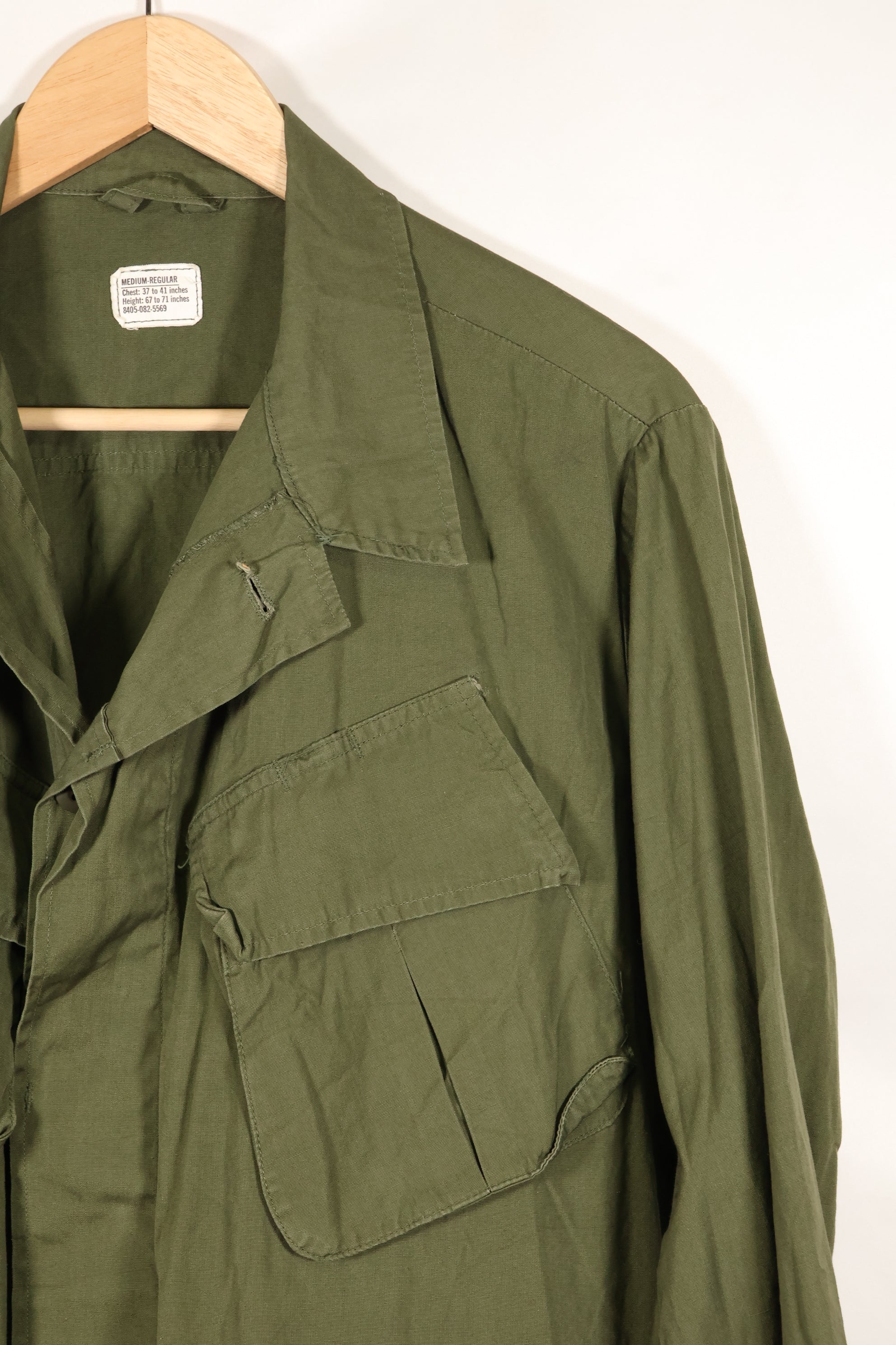1967 Contract M-R 3rd Model Jungle Fatigue Jacket in good used condition