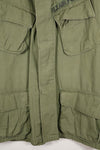 1968 Contract M-S 4th Model Jungle Fatigue Jacket with USAF Tape Short Sleeves Modified Used