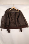 1969 Contract Size 44 US Navy G-1 Flight Jacket Large Size Used