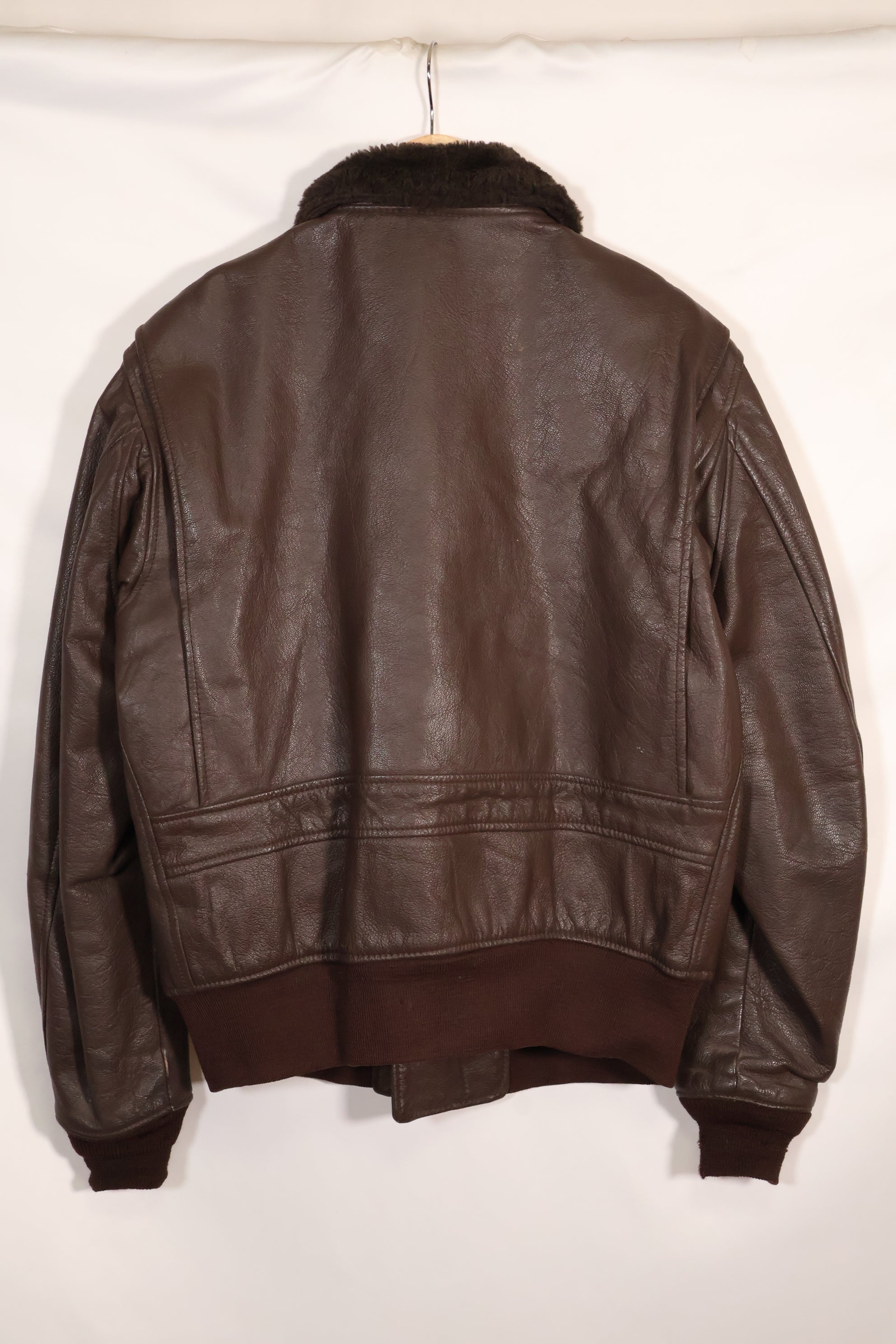 1969 Contract Size 44 US Navy G-1 Flight Jacket Large Size Used