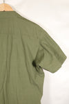 1968 Contract M-S 4th Model Jungle Fatigue Jacket with USAF Tape Short Sleeves Modified Used