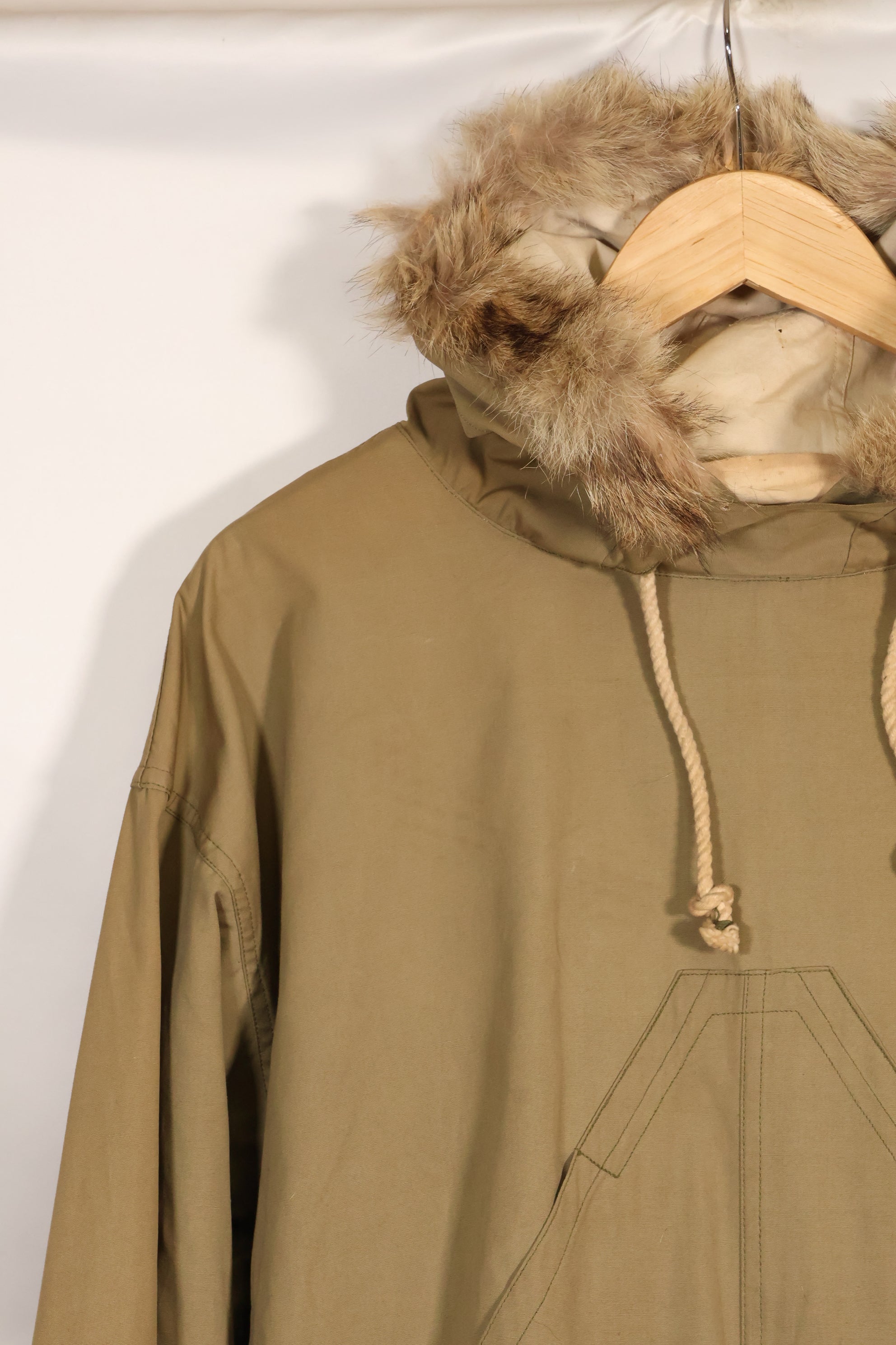 1940's Deadstock U.S. Army M1942 Snow Parka with original size tag, never used.