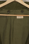 Real owned by former SF member, first model M65 field jacket, estimated 1965-1966, used.