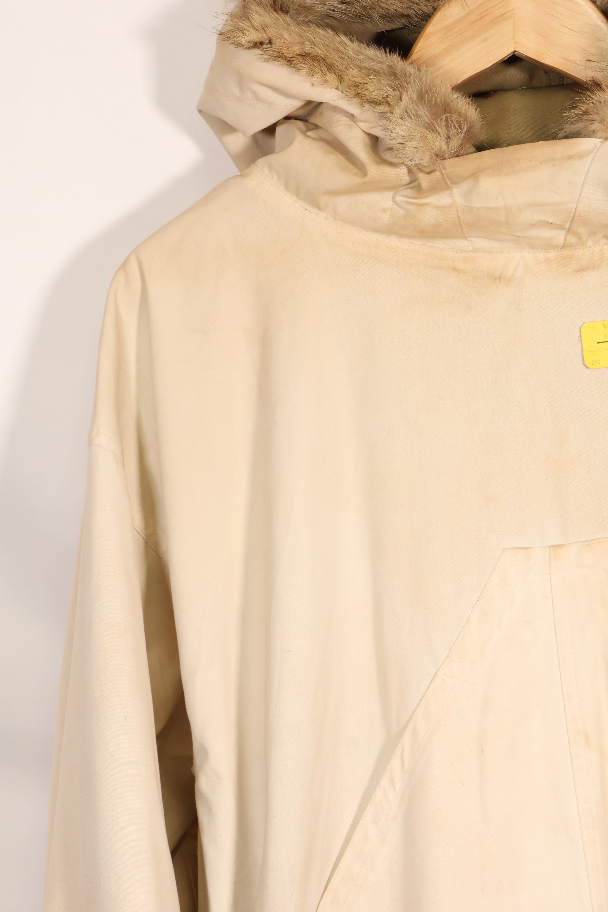 1940's Deadstock U.S. Army M1942 Snow Parka with original size tag, never used.