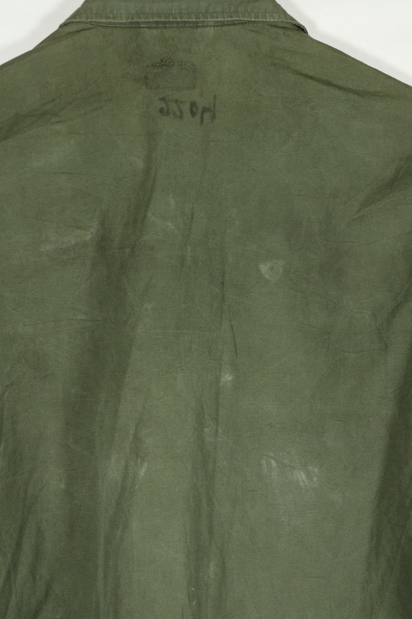 Real 2nd Model Jungle Fatigue Jacket SHORT-X-SMLL, used with fading.