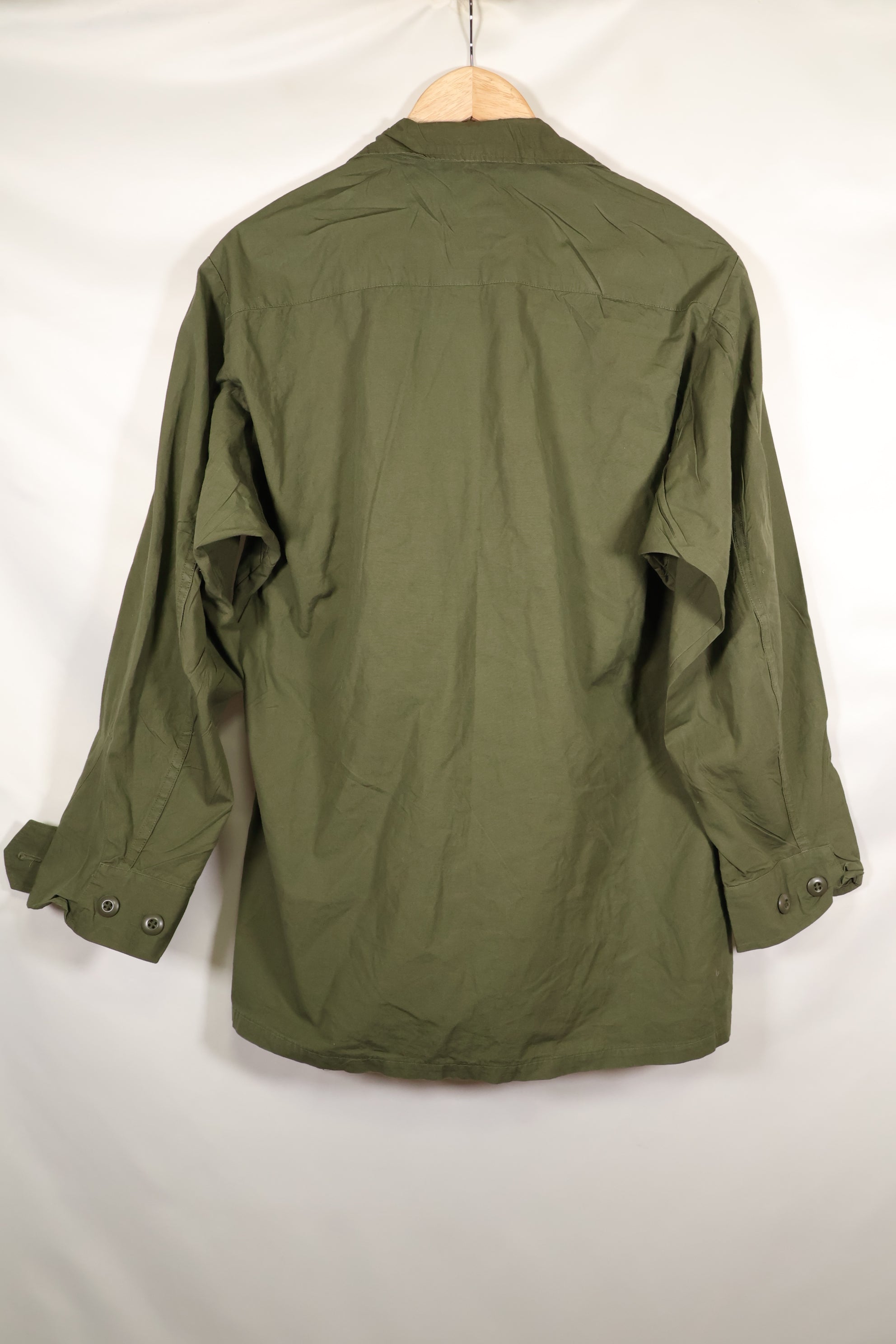 Circa 1966-67 M-R 3rd Model Jungle Fatigue Jacket with patches, good condition.