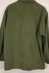 Real 1969 Ex-SF 4th Model Jungle Fatigue Jacket with patch, used.