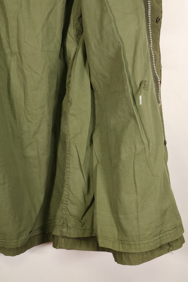 1969年契約　M-L　アメリカ軍　2nd Model M65 フィールドジャケット　アルミジッパー　中古品
