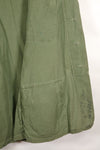 1968 Contract M-S 4th Model Jungle Fatigue Jacket, used, with US ARMY tape.