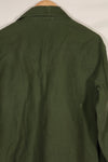 Real 1968 OG-107 Utility Shirt with Green Beret Okinawa made SSI, used.