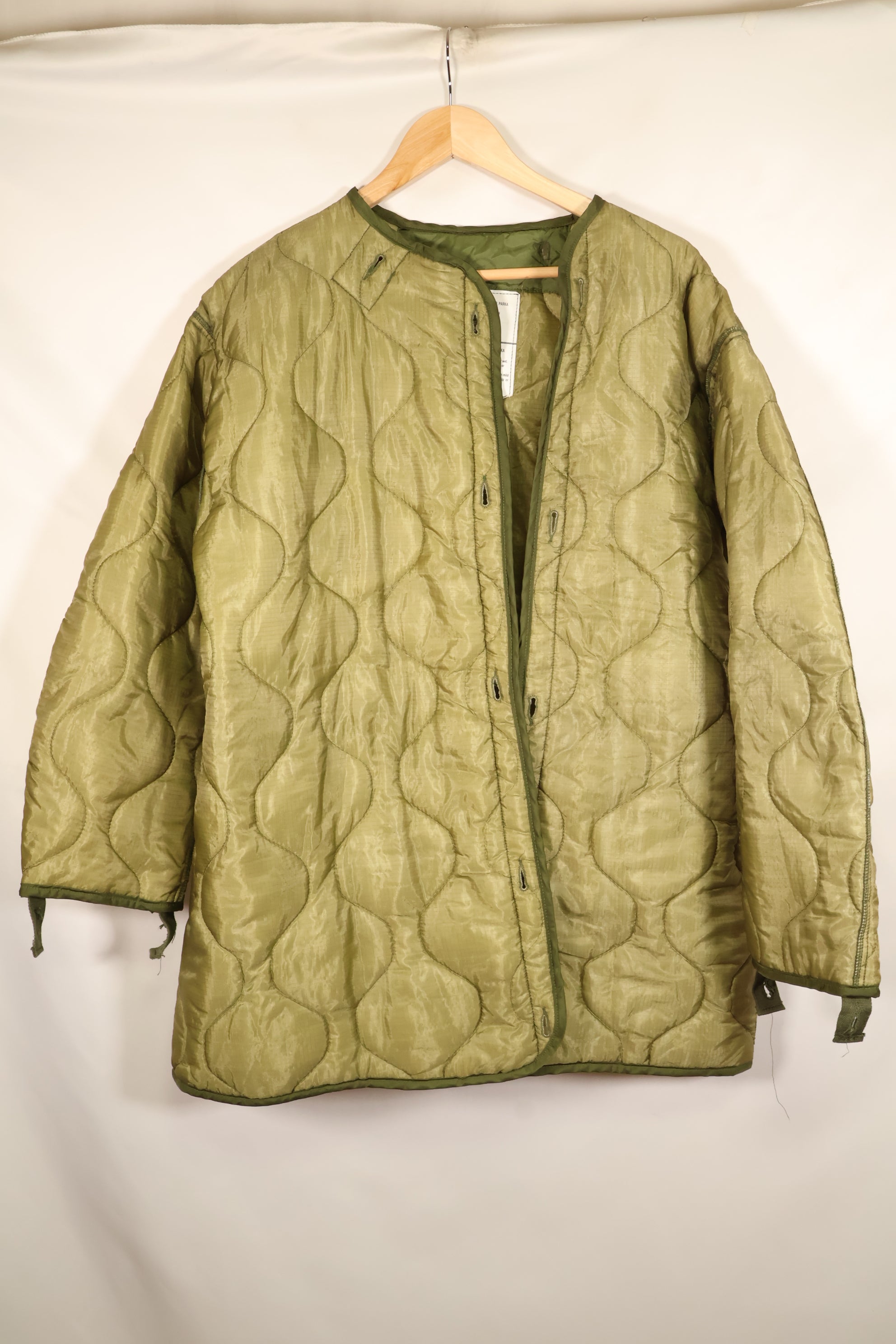 1967 Contract, M-R, U.S. Military, 2nd Model M65 Field Jacket, Aluminum Zipper, With Liner, Used