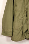 1974 Contract, S-R, U.S. Military, M65 Field Jacket, 3rd Model with Liner, Used