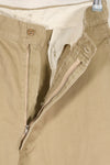 1960s 30X31 U.S. Army khaki pants, chinos, used A