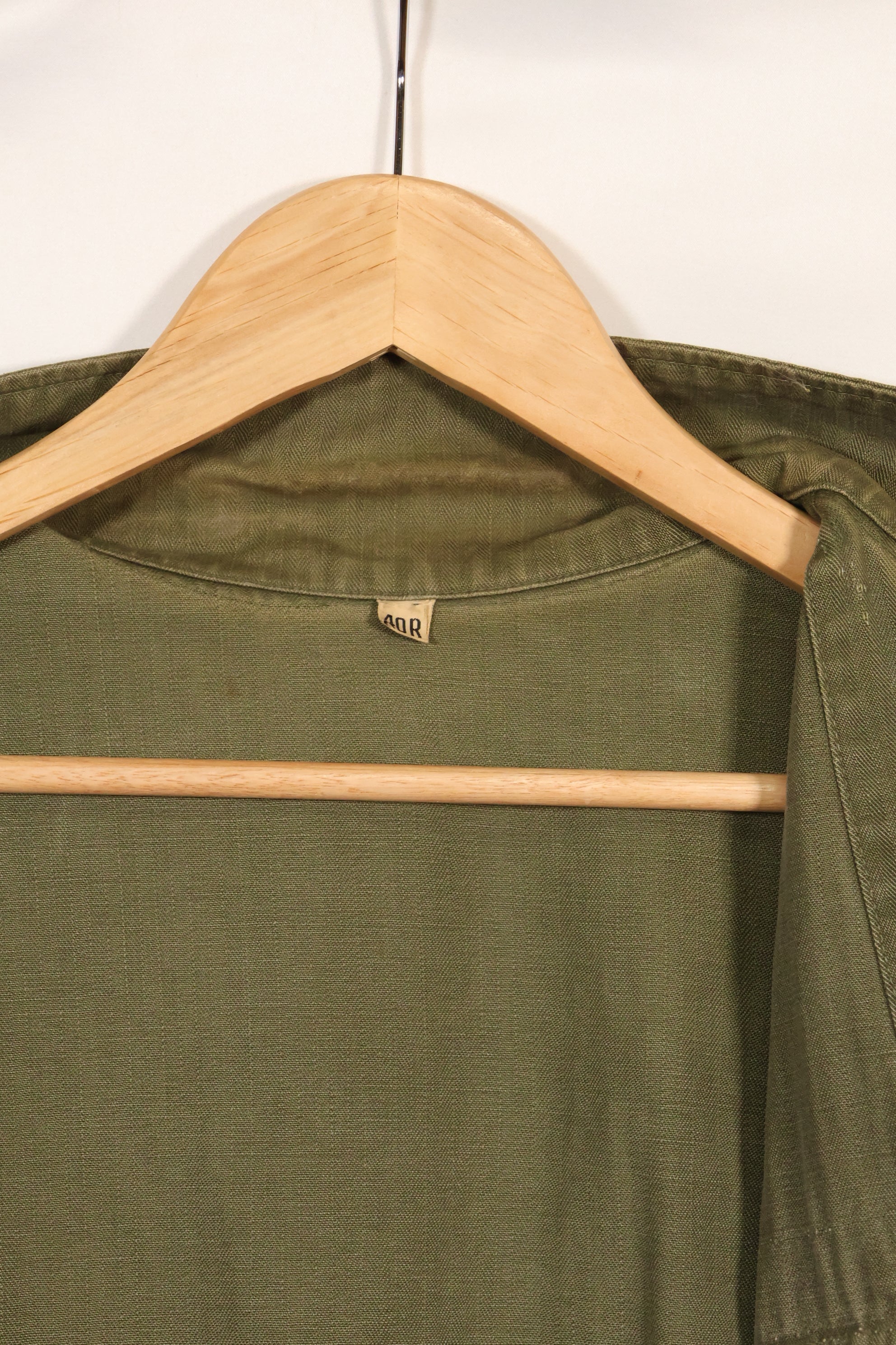 1940's US Army M43 HBT Utility Jacket, used, good condition.