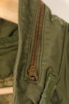 1974 Contract, S-R, U.S. Military, M65 Field Jacket, 3rd Model with Liner, Used