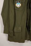 Actual 1968 4th Model Jungle Fatigue Jacket with Major General Rank insignia Walter T. Galligan