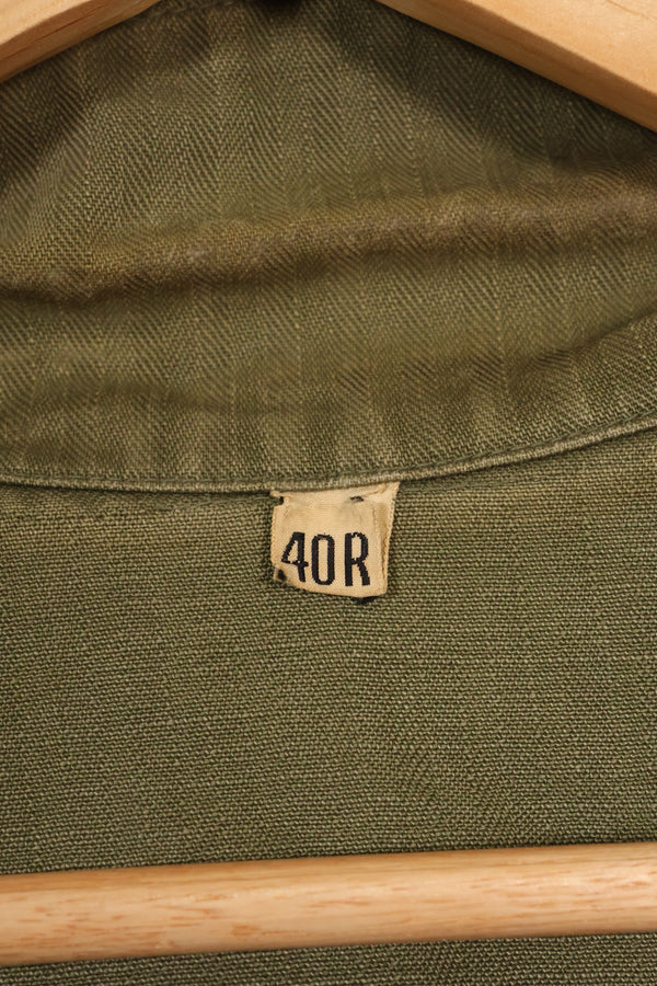 1940's US Army M43 HBT Utility Jacket, used, good condition.