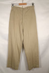 1960s 29X31 U.S. Army khaki pants, chinos, used, B