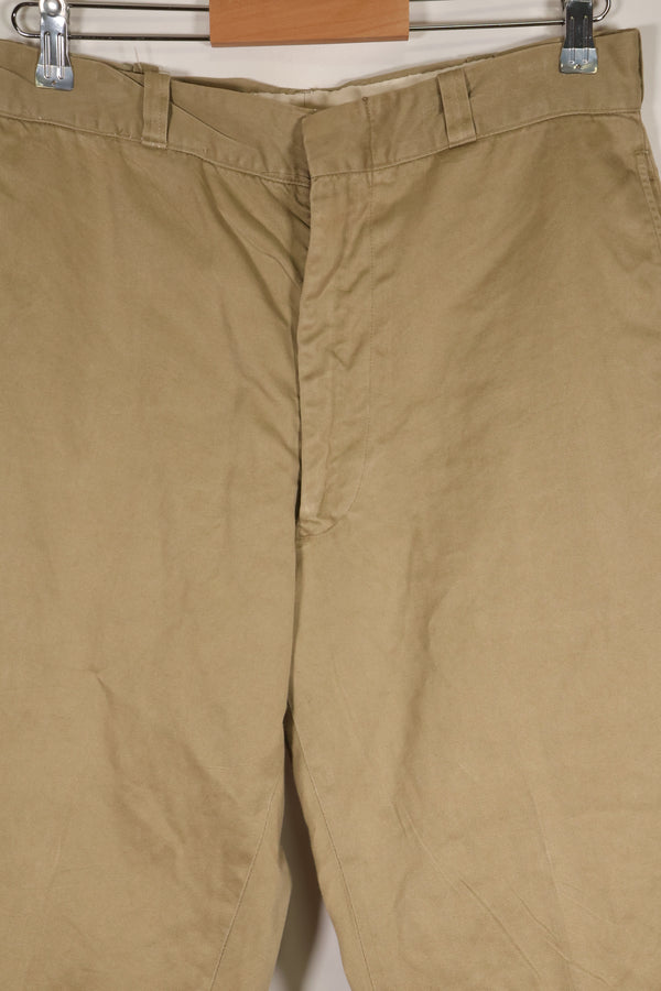 1960s U.S. Army khaki pants, chinos, used, C