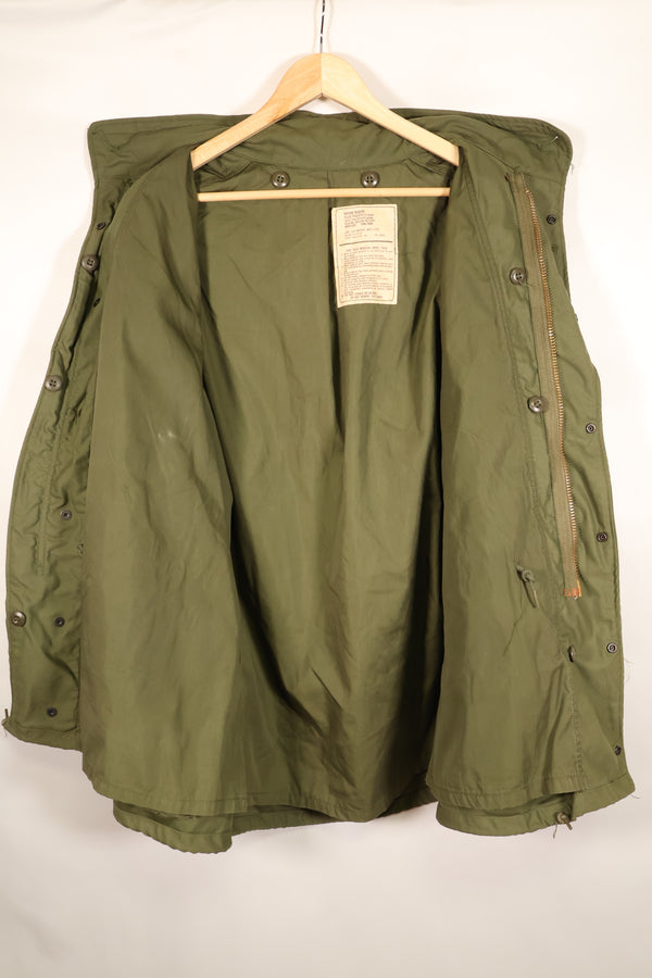 1976 Contract, M-R, U.S. Military, M65 Field Jacket, 1973 M65 Parka Liner, Set, Used