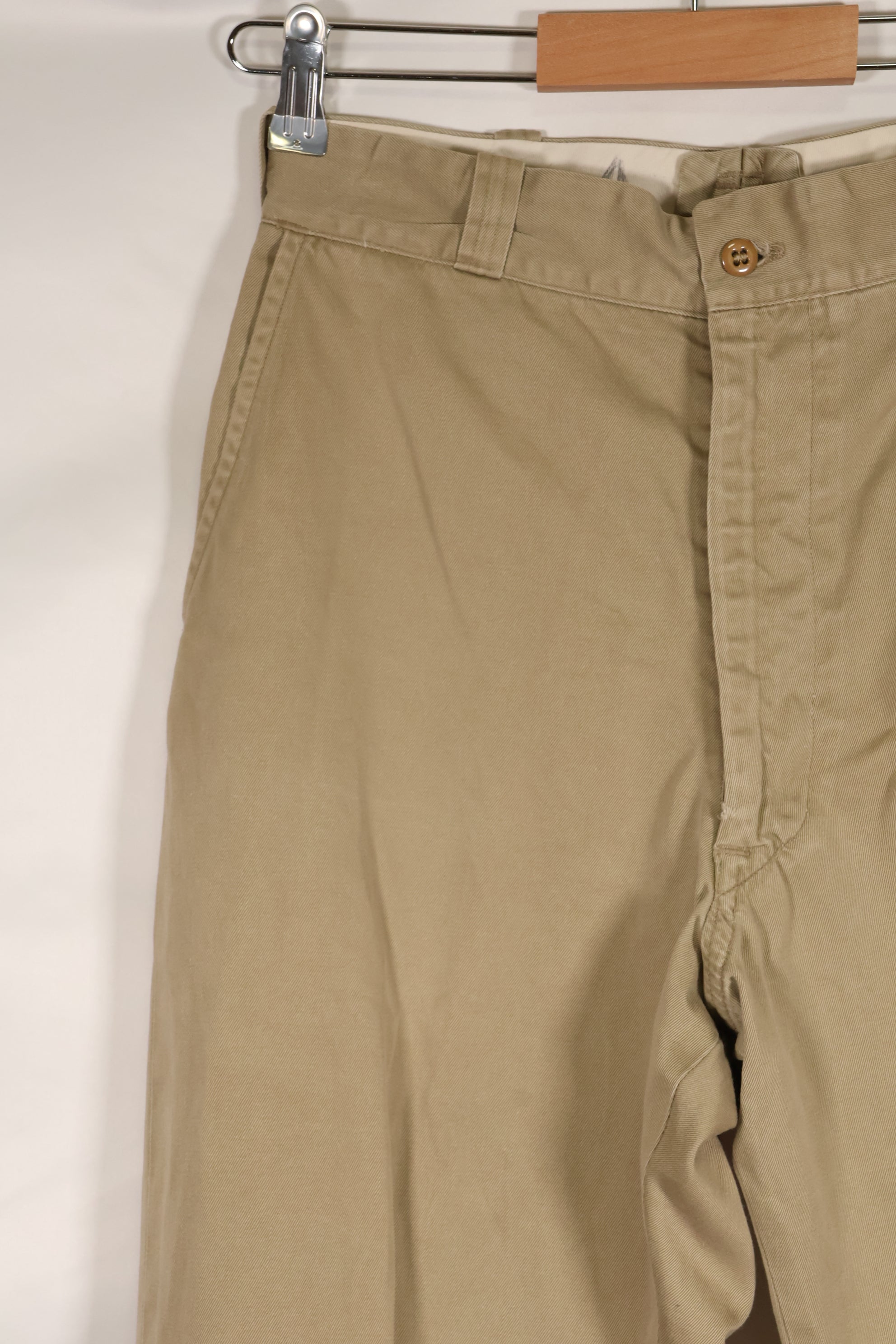 1970's Small Size U.S. Army Khaki Pants, used, used.