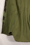 1960s-70s Portuguese Army Lizard Camouflage Combat Shirt, used.