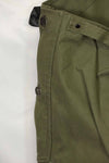 1940s-early 50s U.S. Navy, Army button deck pants, rain pants, used, B