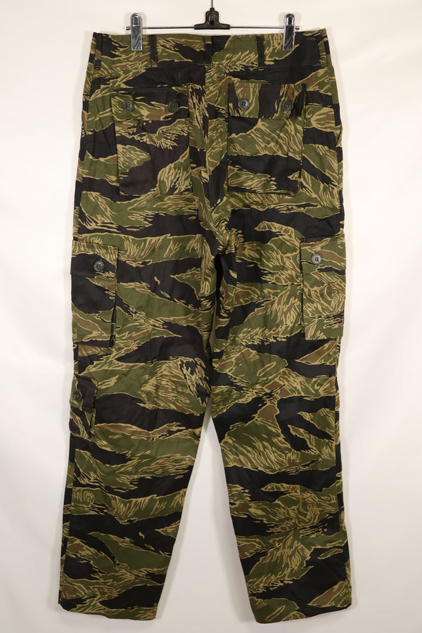 Real dead stock Okinawa Tiger Tiger stripe US cut pants US-S with Okinawa Inspected stamp B