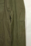 1940s-early 50s U.S. Navy deck pants, rain pants, used, C