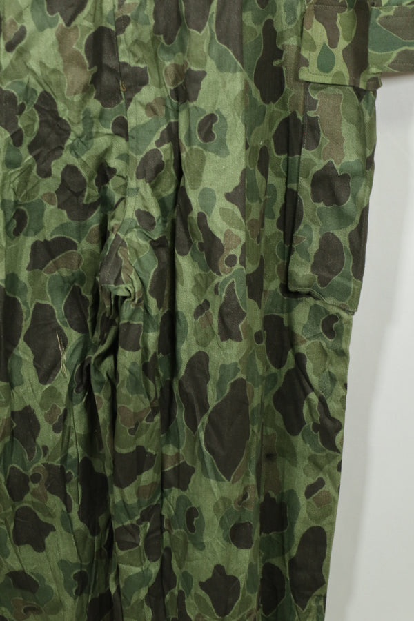 Real South Korean Army Duck Hunter Camouflage Coveralls, unused.