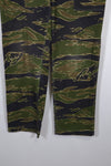1970's Real Fabric Late Water Tiger Stripe Pants Used Utility Pants