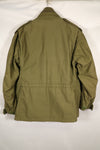 Early 1970's Estimated MEDIUM size 3rd Model M65 Field Jacket, size tag missing, used.