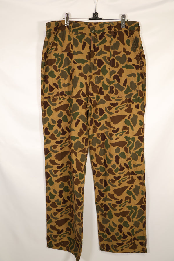 Real CIDG Beogum Camouflage Pants Local Made Frogskin Camouflage Used