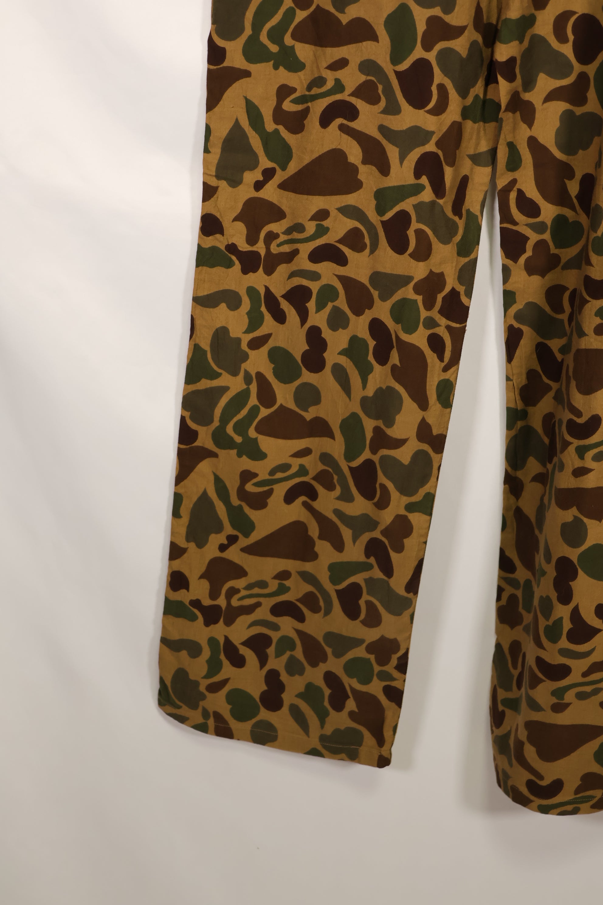 Real CIDG Beogum Camouflage Pants Local Made Frogskin Camouflage Used