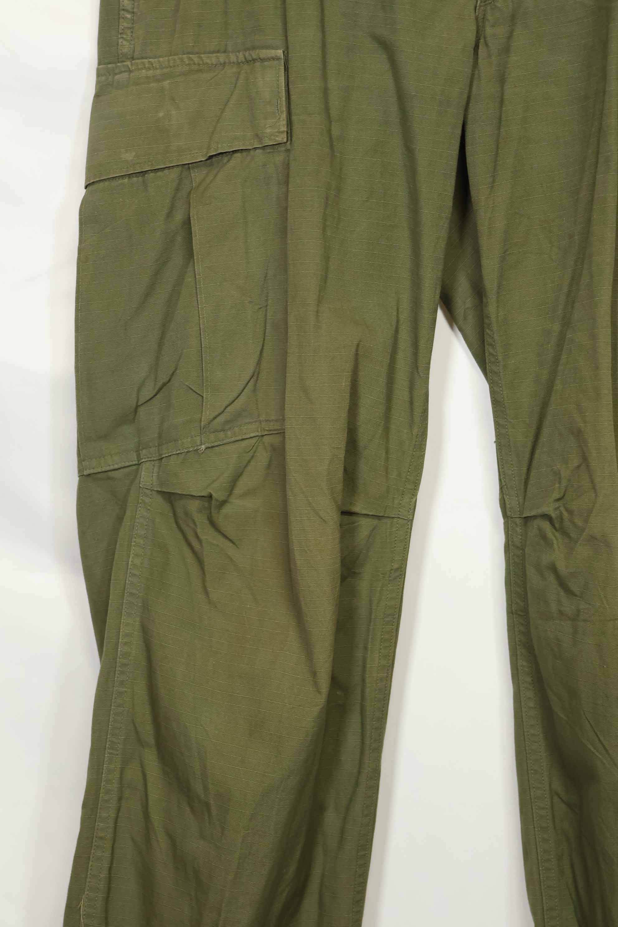 1969 Contract 4th Model Ripstop Jungle Fatigue Pants S-S Used