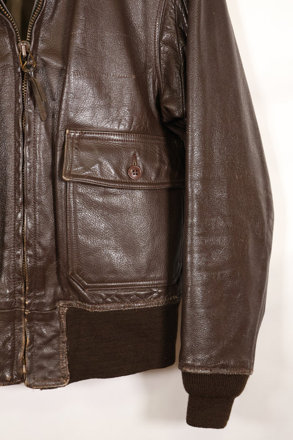 1970年代後半ロット　契約タグ欠損　G-1　インターメディエートゾーン　フライトジャケット　中古品