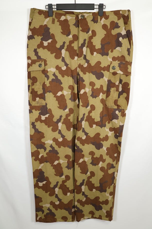 Real Fabric South Vietnam Field Military Police Cloud Camouflage Pants Used
