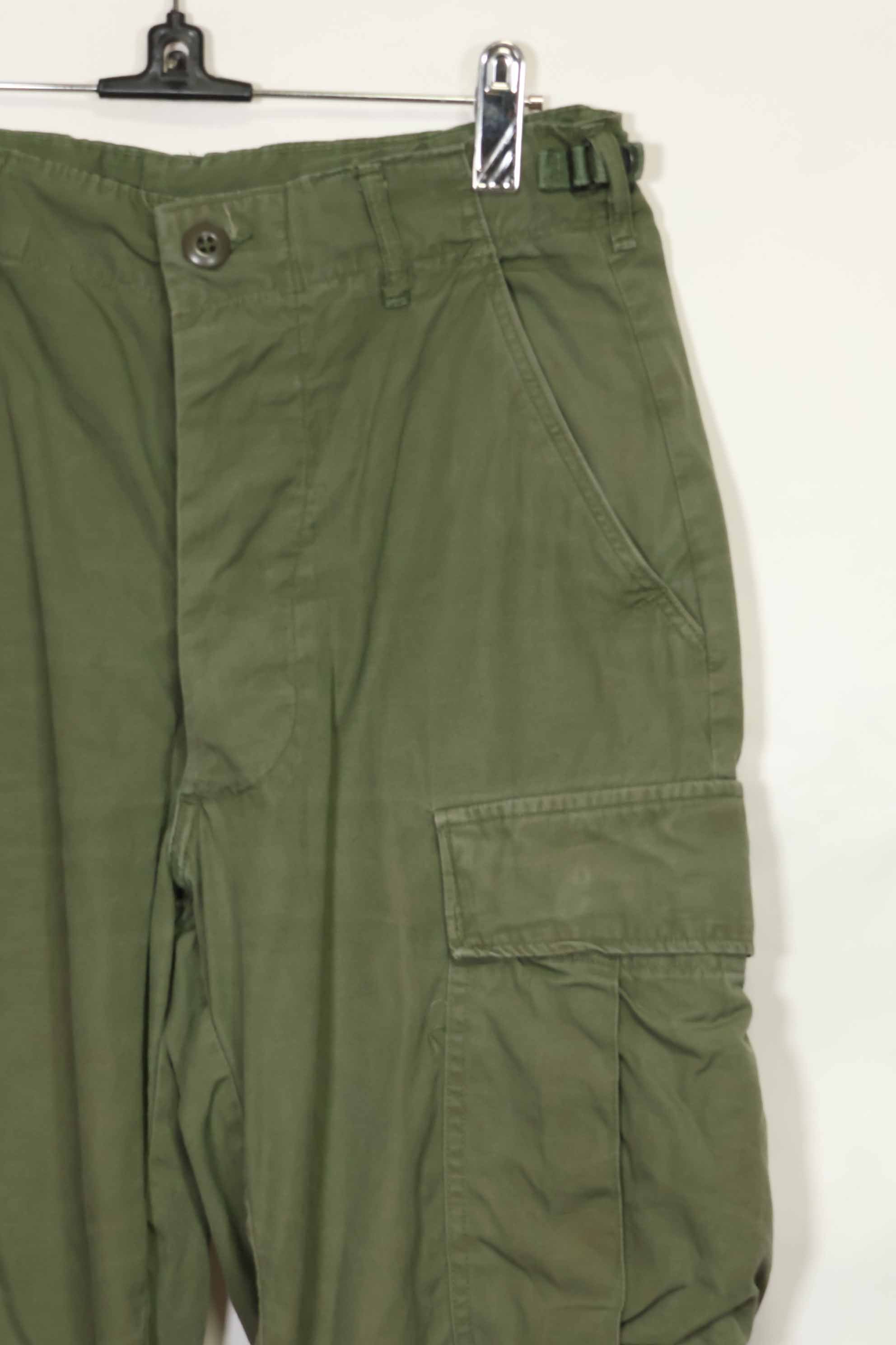 1967 Contract 3rd Model Non Ripstop Jungle Fatigue Pants S-R Used