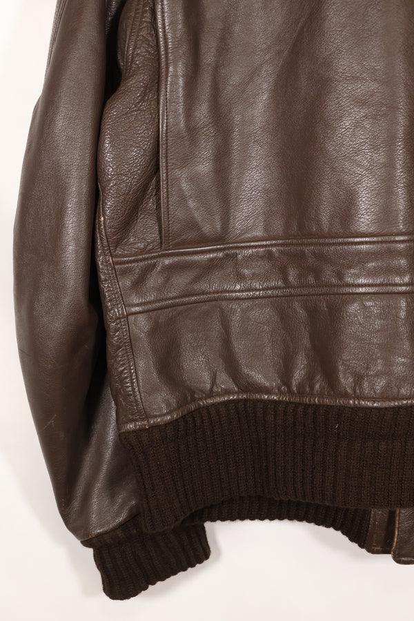 1970年代後半ロット　契約タグ欠損　G-1　インターメディエートゾーン　フライトジャケット　パッチ付き　中古品