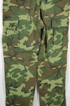 Real non ripstop US Army ERDL camouflage early pattern pants, used.