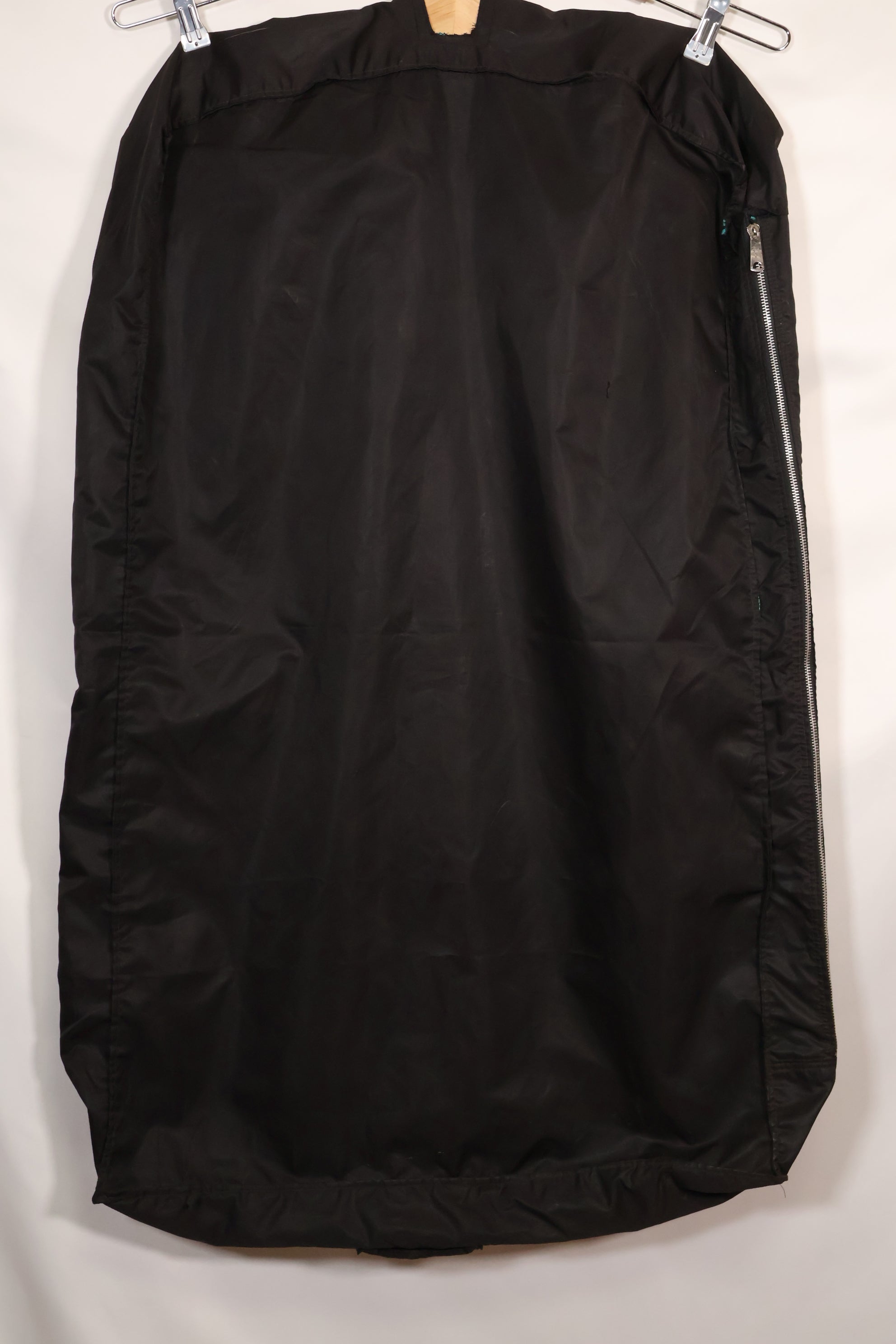 1960s privately procured fighter pilot flight jacket & uniform suit bag, embroidered, used